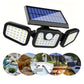 ☀️ LIMITED-TIME 50% OFF! ✨ Adjustable Motion Sensor Solar Lumina Lights – 3 Heads, 120° Detection, Waterproof 🏡