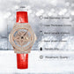 ⌚ LIMITED-TIME 50% OFF! 💥 Fashion Dress Watch Rhinestone Dial – Quartz Movement, 30M Waterproof, Adjustable Clasp ✨