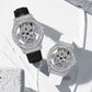⌚ LIMITED-TIME 50% OFF! 💥 Fashion Dress Watch Rhinestone Dial – Quartz Movement, 30M Waterproof, Adjustable Clasp ✨