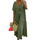 📢📢40% OFF !! ⏰Women’s Casual Long Dress with Short Sleeves