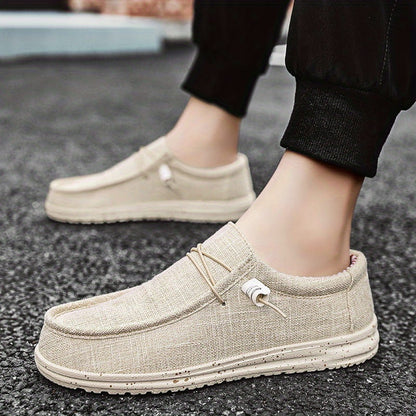👟 LIMITED-TIME 50% OFF! ✨ Men's Canvas Loafers – Breathable, Lightweight, Classic Style ☀️
