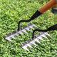 🌿 56% OFF NOW! 🧤 5/6/7/8 Weed Rakes with Carbon Steel Garden Tines – Durable, Ergonomic Grip & Efficient Weeding 🌱