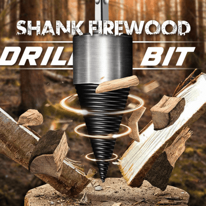 🪓 LIMITED-TIME 50% OFF! ⚡ Firewood Auger Drill Bit – Labor-saving, Efficient, Heavy-duty ✨