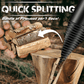 🪓 LIMITED-TIME 50% OFF! ⚡ Firewood Auger Drill Bit – Labor-saving, Efficient, Heavy-duty ✨