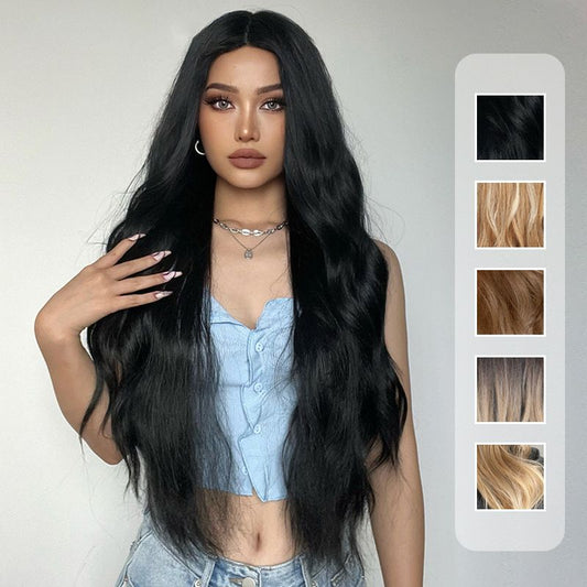 💎 50% OFF! 💎 Gorgeous Fluffy Long Curly Wig – Heat-Resistant, Adjustable & Ultra-Natural Look 💇‍♀️