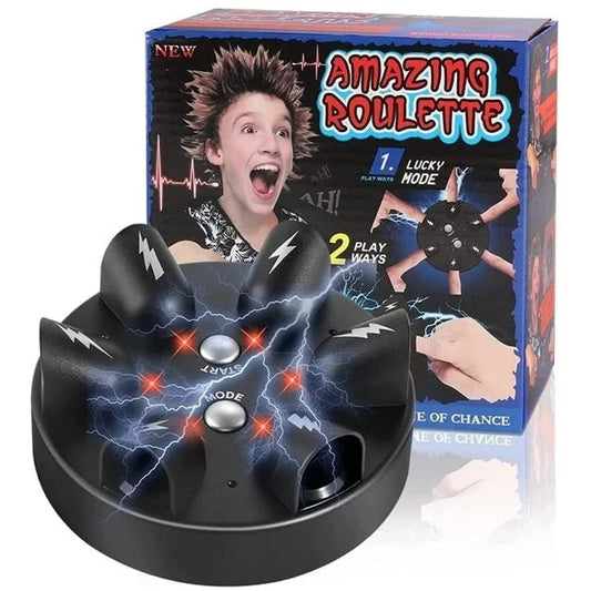 🎉BUY 2 GET 1 FREE! 🔥 Shock Roulette Party Game - Hilarious & Thrilling, Perfect for Parties and Gatherings 🤣✨