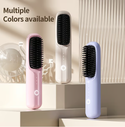 💇‍♀️ LIMITED-TIME 50% OFF! ⚡ USB Cordless Hair Straightener – Ion Smoothing, Mini, 30-Min Runtime ✨