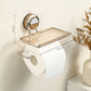 Stick Strong Suction Toilet Paper Holder – No Drilling, Holds Strong and Steady