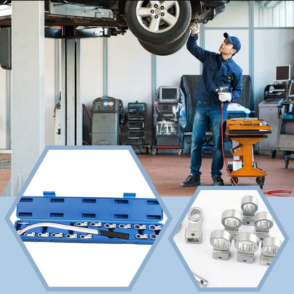 🔧 LIMITED-TIME 50% OFF 🛠️ 5 E-Heads + 8 Plum Sockets — Complete Auto Repair Kit