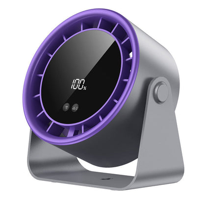 🎉 2026 Sale — Over 62,000 Sold! 💨 Portable Rechargeable Desk Fan – Smart LED Display & 100 Speeds 🌬️