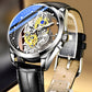 ⌚ LIMITED-TIME 50% OFF! ✨ Double-Sided Skeleton Watch — Stylish, Luminous, Eye-Catching 💎