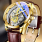 ⌚ LIMITED-TIME 50% OFF! ✨ Double-Sided Skeleton Watch — Stylish, Luminous, Eye-Catching 💎