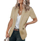 🎉Hot Sale 49% OFF🎉Women's Stylish Casual Short Sleeve Blazer
