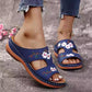 🌸 LIMITED-TIME 50% OFF! ✨ Women’s Open-Toe Platform Slippers – Comfortable, Versatile, Flower Accent 🩴