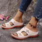 🌸 LIMITED-TIME 50% OFF! ✨ Women’s Open-Toe Platform Slippers – Comfortable, Versatile, Flower Accent 🩴