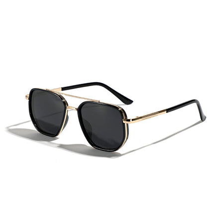 ✨Hot Sale 50% Off🥰Geometric Double-Beam Polarized Sunglasses – Bold Style, Ultimate Clarity! 🕶️