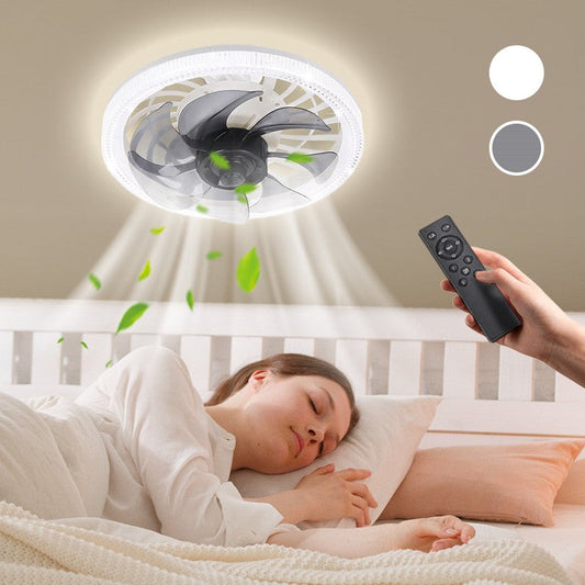🌀 LIMITED-TIME 50% OFF! ✨ Remote Control Ceiling Fan with Light – Modern, Quiet, Energy Efficient 💡