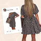 💖Women's Casual V-Neck Short Sleeve Dress