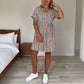 💖Women's Casual V-Neck Short Sleeve Dress
