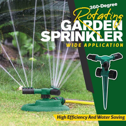 💦 LIMITED-TIME 48% OFF! ✨ 360° Rotating Garden Sprinkler – Adjustable, Water-Saving, Easy Setup 🌿