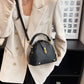 👜 LIMITED-TIME 50% OFF! ✨ Color-Blocked Shoulder Bag – PU Leather, Multiple Carrying Options, Metal Hardware ✨