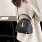 👜 LIMITED-TIME 50% OFF! ✨ Color-Blocked Shoulder Bag – PU Leather, Multiple Carrying Options, Metal Hardware ✨