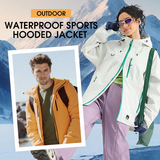 🎁New arrival 56% OFF💥Outdoor Waterproof Sports Hooded Jacket