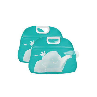 Moisture-Proof Reusable Food Storage Bags with Handle