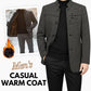 Men's 3D Fit Winter Coat - Thickened Warm Jacket for Casual Outwear