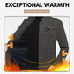 Men's 3D Fit Winter Coat - Thickened Warm Jacket for Casual Outwear