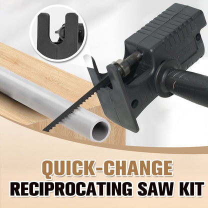 🔧 LIMITED-TIME 50% OFF! 💥 Quick-Change Reciprocating Saw Kit – Tool-Free, Multi-Purpose, Comfort Grip ✨