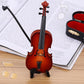 🎻 BUY 3 GET 1 FREE! 🎉 Mini Violin Model Ornament – Exquisite Detail, Perfect Graduation Gift & Holiday Decor 📦