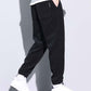 🔥50% OFF👖Tapered Drawstring Corduroy Pants with Pockets