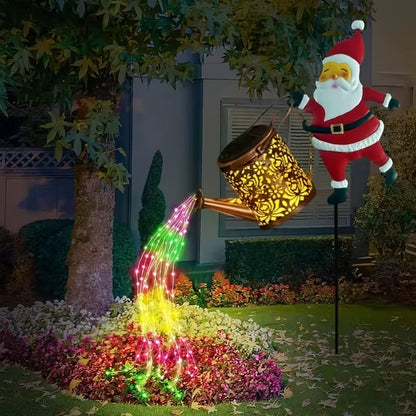 🎄 LIMITED-TIME 50% OFF! ✨ Solar Christmas Santa Decor Lights – Auto On Dusk, Weatherproof, Garden Stake Light ❤️