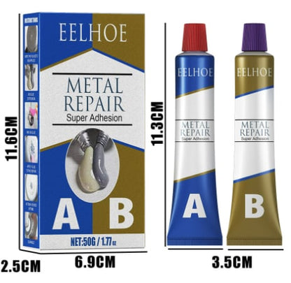 🛠️ LIMITED-TIME BUY 2 GET 1 FREE! ✨ Metal Repair Kit – No Welding, Multi-Surface, High Heat Resistant ⚡