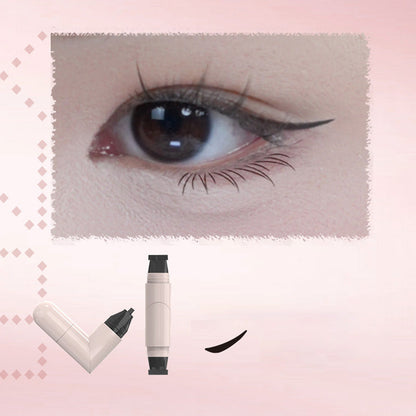 🩷LAST DAY - BUY 1 GET 1 FREE🩷Integrated Rotating Eyeliner Stamp Pen