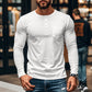 ⚡Black Friday Flash Deal!Men’s Slim Fit Henley Long Sleeve T-Shirt 🔥Direct 50% Off, King of Cost Performance!