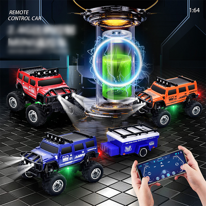 🔋 2025 HOT SALE 55% OFF! ✨ Mini RC Off-Road Truck with Lights