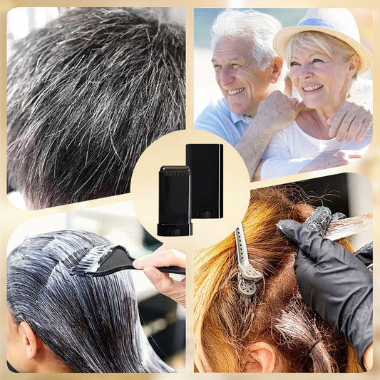 💇 LIMITED-TIME BUY 1 GET 1 FREE! 💥 2-in-1 Hair Coloring Pen with Built-in Comb – Covers Grays, Quick Results, Natural ✨