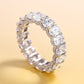 Full Circle Sparkling Zircon Fashion Ring