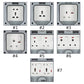 ⚡ LIMITED-TIME 50% OFF! ✨ Outdoor Waterproof Receptacle Outlet – IP66, Anti-Theft Lock, UV Protected 🔒