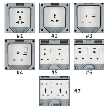 ⚡ LIMITED-TIME 50% OFF! ✨ Outdoor Waterproof Receptacle Outlet – IP66, Anti-Theft Lock, UV Protected 🔒