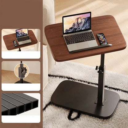 🛋️ LIMITED-TIME 50% OFF! ✨ C-Shape Side Table with Swivel Tray – Adjustable, Rotating, Space-Saving 💡