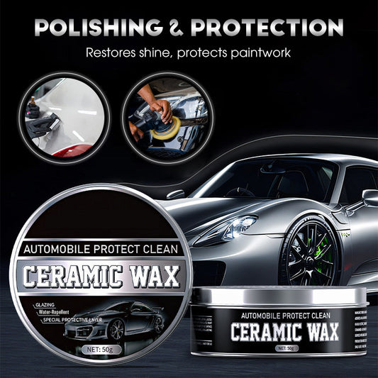🚗 BUY 2 GET 1 FREE! ✨ 2-in-1 Titanium Ceramic Car Wax – Polishes, Protects & Long-Lasting Shine 🔥