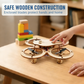✈️ LIMITED-TIME 50% OFF! 💥 DIY Wooden Drone Building Kit – Altitude Hold, STEM Learning, Family Fun ✨