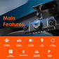 🏆65% Off🔥🚗4-Channel HD Dashcam with Front Interior Rear Recording