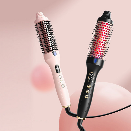 🔥Hot Sale 50% OFF 🔄 2-in-1 Magic Styler | Heated Straightener & Curler Comb | Switch Styles in Seconds ✨