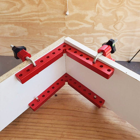 📐 50% OFF NOW! ⚙️ Precision Clamping Squares Set – Aircraft-Grade Aluminum, Perfect 90° Angles & Quick Setup for Woodworking 🔩