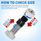 🔧 LIMITED-TIME 50% OFF! 📏 Nut & Bolt Thread Checker Kit – Dual-Side, Precise, Compact ✨