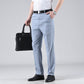 Men's High Waist Business Suit Trousers